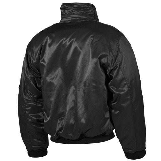 Cazadora de aviador MFH US CWU Heavy Version - Negro