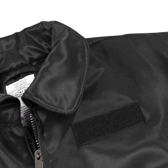 Cazadora de aviador MFH US CWU Heavy Version - Negro