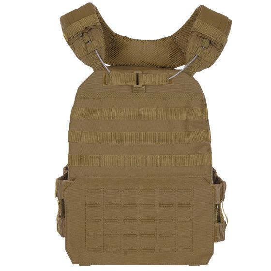 Chaleco táctico MFH Laser MOLLE - Coyote Tan