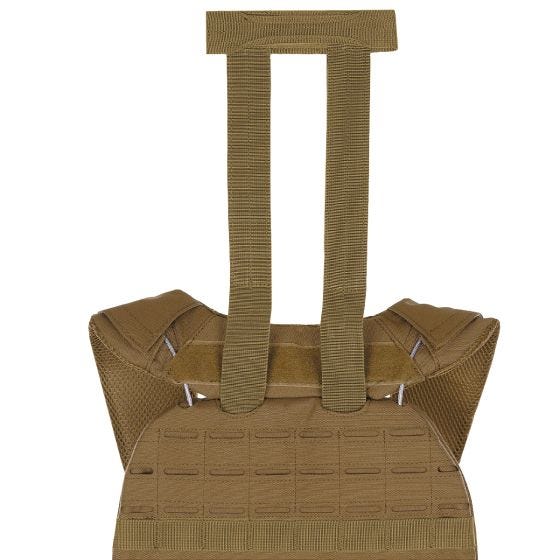 Chaleco táctico MFH Laser MOLLE - Coyote Tan