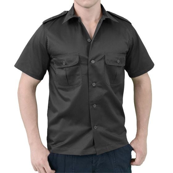 Camisa de manga corta Surplus US en negro