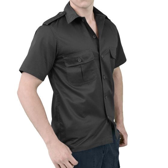 Camisa de manga corta Surplus US en negro