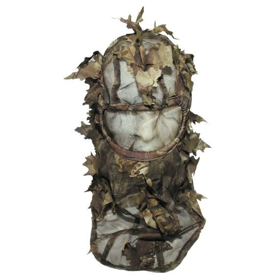 Traje de camuflaje MFH Leaves con hojas en Hunter Brown