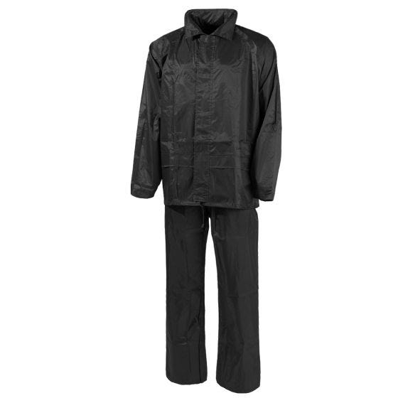 Traje Impermeable MFH - Negro