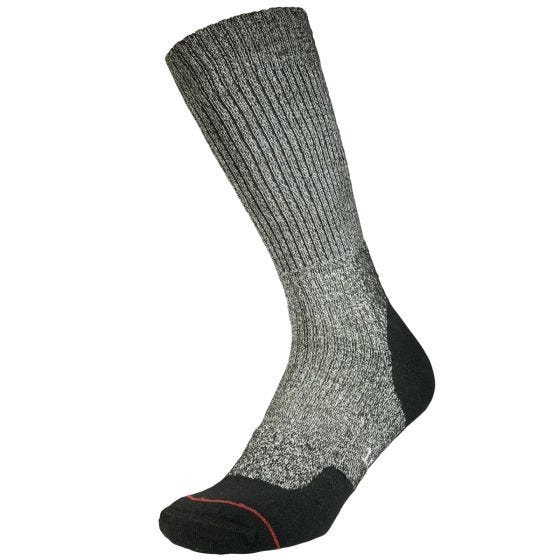Calcetín para andar 1000 Mile Fusion Repreve Double Layer - Charcoal Marl/Negro