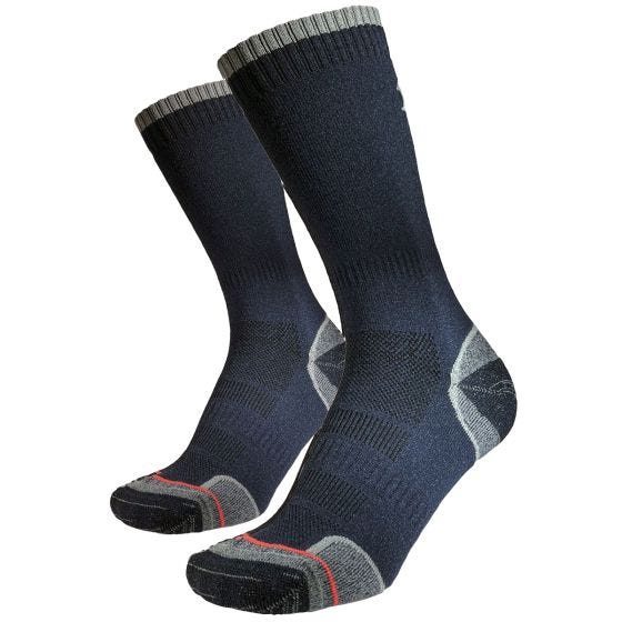 Calcetines 1000 Mile Walk Repreve Single Layer 2 paquetes - Navy/Carbón