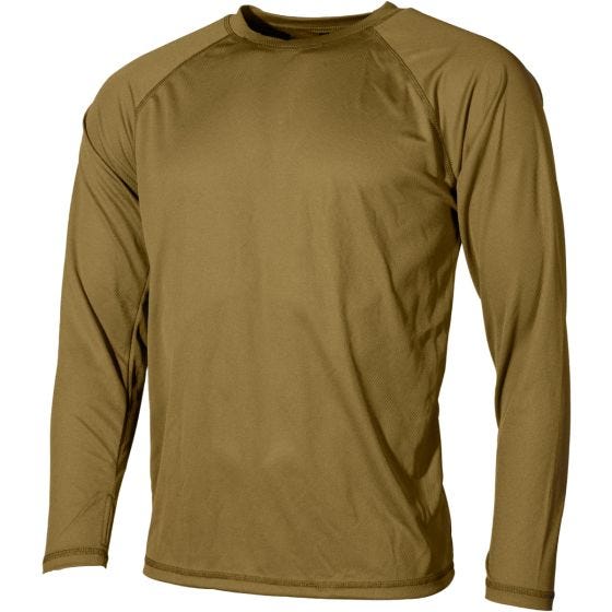 Camiseta interior MFH US Level I Gen III en Coyote Tan