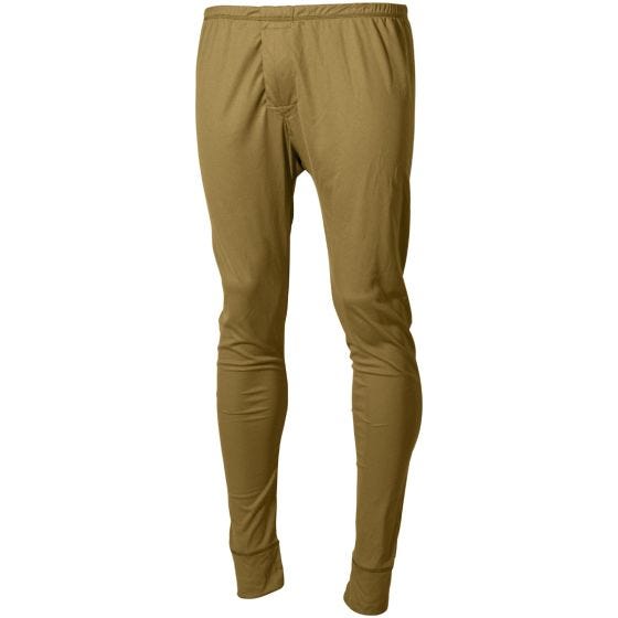 Pantalones interiores MFH US Level I Gen III en Coyote Tan