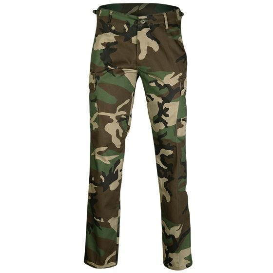 Pantalones Mil-Tec US BDU Ranger Straight Cut - Woodland