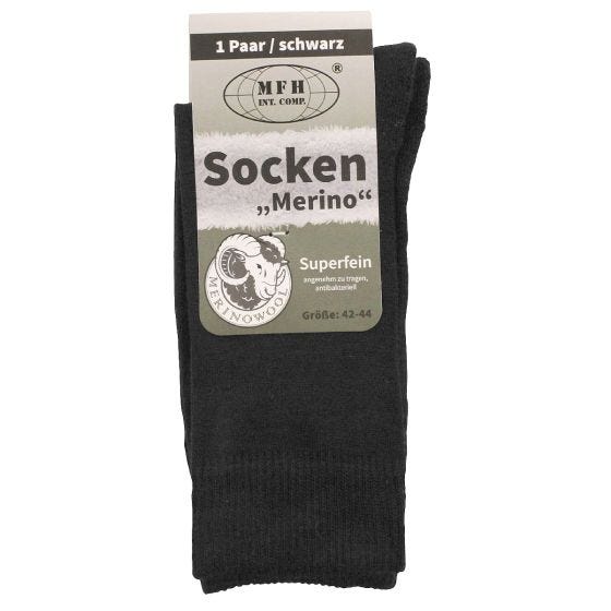 Calcetines MFH Merino - Negro