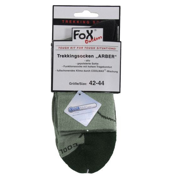 Calcetines Fox Outdoor Arber Trekking - Oliva