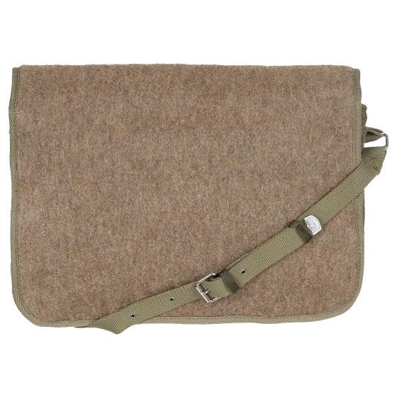 Bolsa Bandolera Pure Trash Swiss Cotton Straps - Marrón