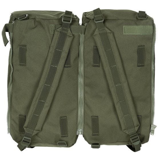 Mochila de montaña MFH German Army de 80 L en verde oliva