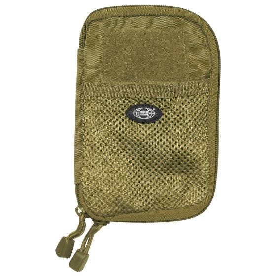 Funda para documentos MFH pequeña en Coyote Tan