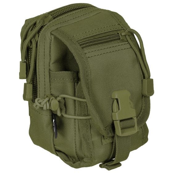 Bolsa multiusos MFH con sistema MOLLE en verde oliva