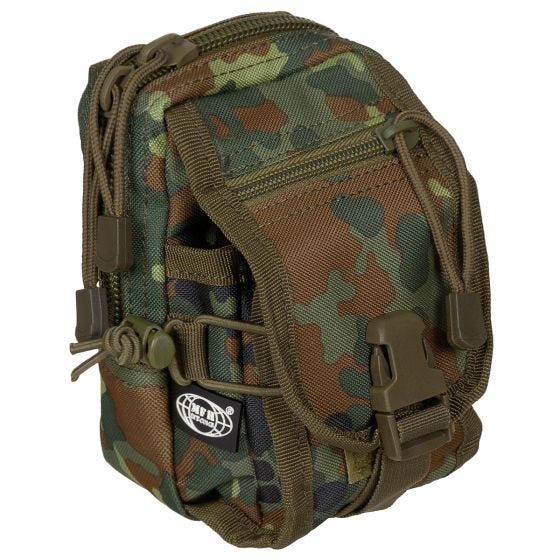 Bolsa multiusos MFH con sistema MOLLE en Flecktarn