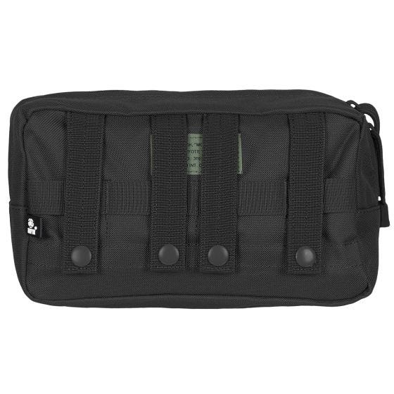 Bolsa multiusos MFH de tamaño grande con sistema MOLLE en negro