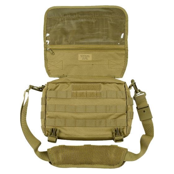 Bolsa Bandolera MFH MOLLE Padded Straps - Coyote Tan
