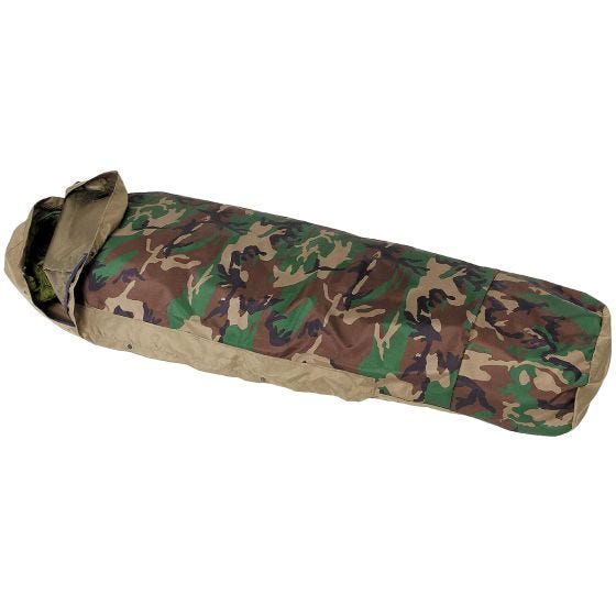 Funda para saco de dormir MFH Modular - Woodland
