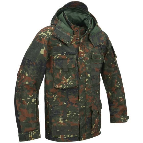 Cazadora para actividades al aire libre Brandit Performance - Flecktarn