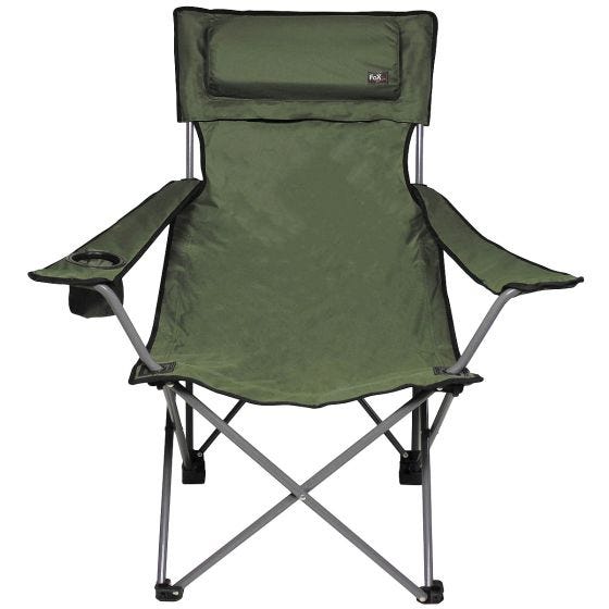 Silla Plegable Fox Outdoor Deluxe - Oliva