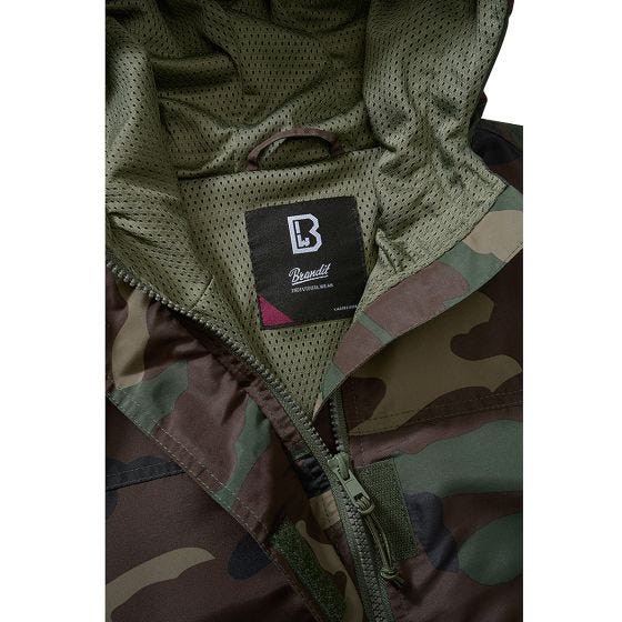 Cortavientos de verano Brandit Mujer - Woodland Camo