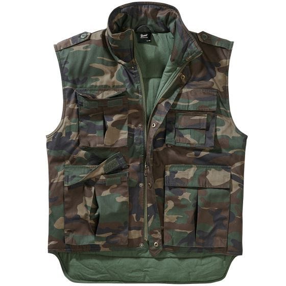 Chaleco Brandit Ranger - Woodland