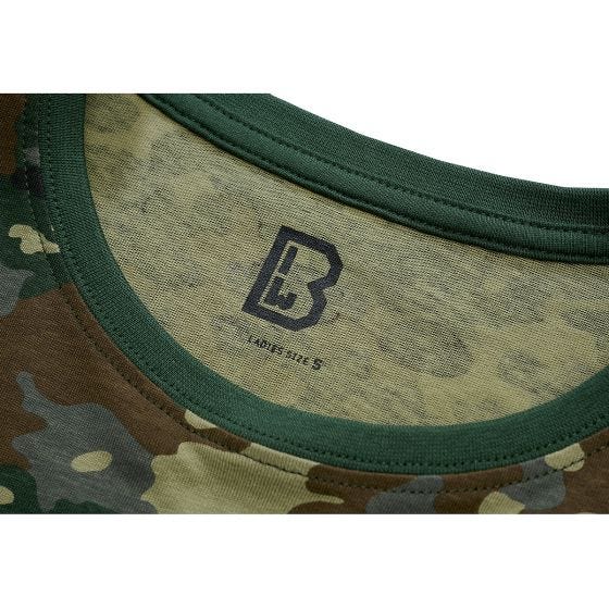 Camiseta Brandit Mujer - Flecktarn