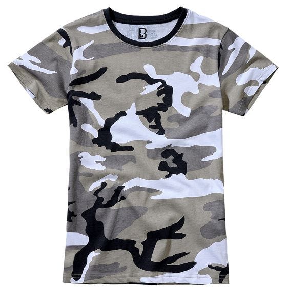 Camiseta Brandit Mujer - Urban Camo