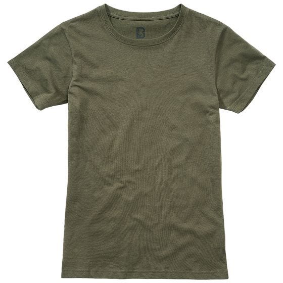 Camiseta Brandit Mujer - Oliva