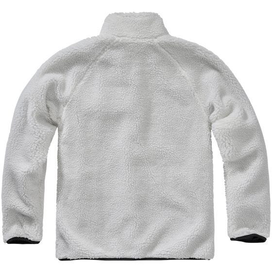 Chaqueta Brandit Teddyfleece - Blanco