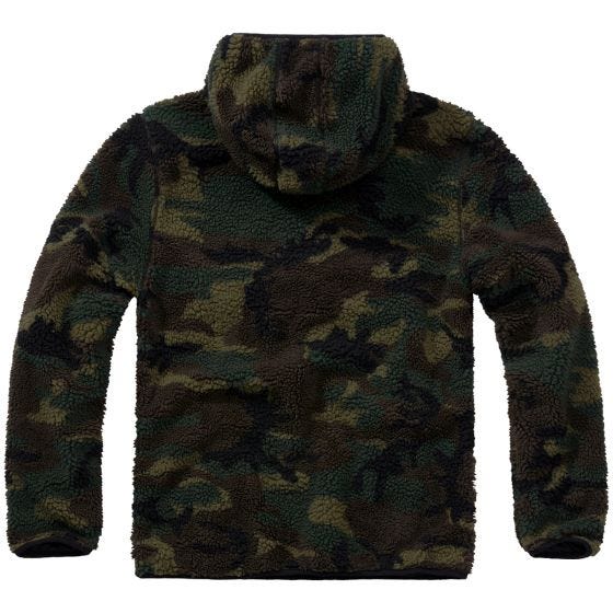 Jersey Brandit Teddyfleece Worker - Woodland