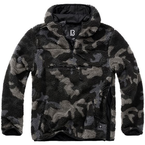 Jersey Brandit Teddyfleece Worker - Dark Camo