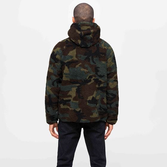 Chaqueta Brandit Teddyfleece Worker - Woodland
