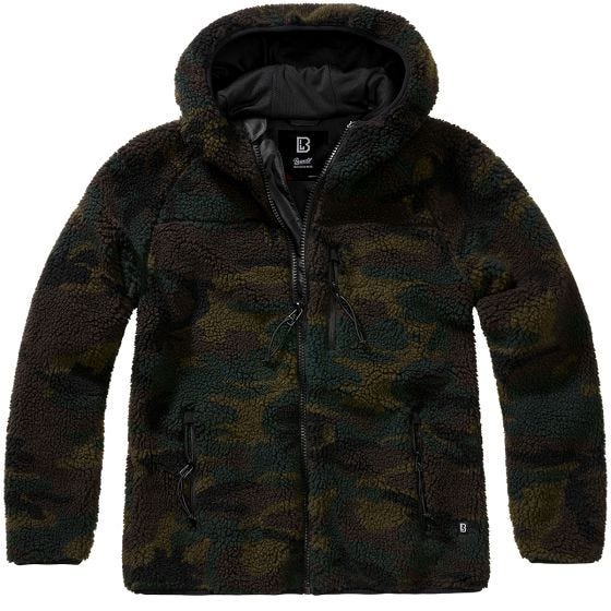 Brandit Señoras Teddyfleece Chaqueta - Woodland