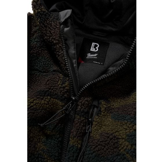 Brandit Señoras Teddyfleece Chaqueta - Woodland
