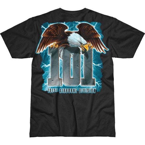 Camiseta 7.62 Design Army 101st Airborne Screaming Eagle Battlespace en negro