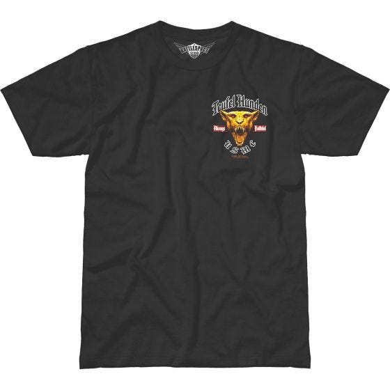Camiseta 7.62 Design USMC Devil Dog Battlespace en negro