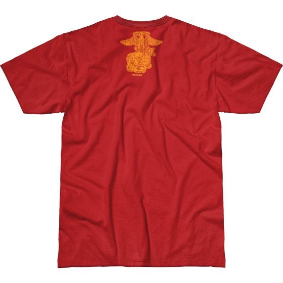 Camiseta 7.62 Design USMC Retro Battlespace en Scarlet