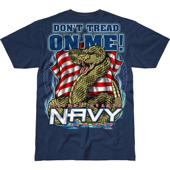 Camiseta 7.62 Design USN Don't Tread On Me Battlespace en Navy