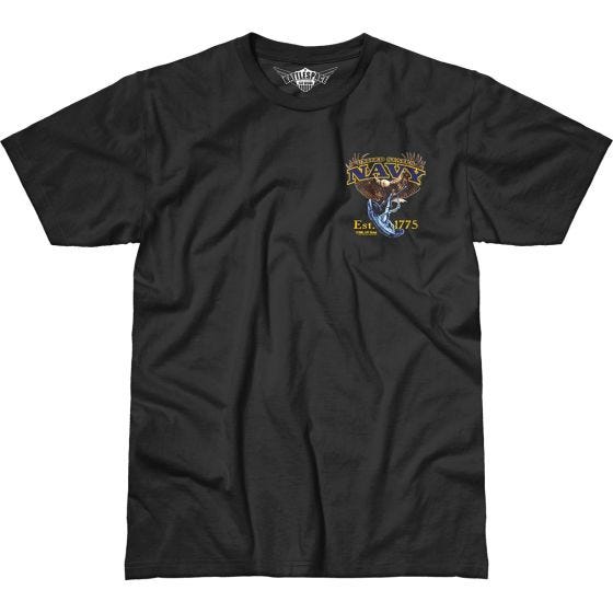 Camiseta 7.62 Design USN Fighting Eagle Battlespace en negro