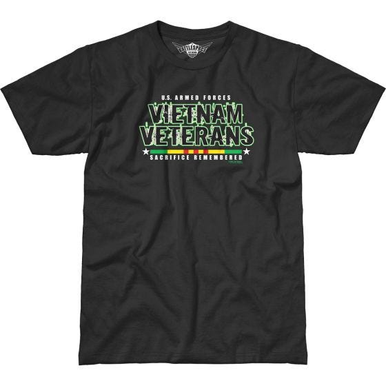 Camiseta 7.62 Design Vietnam Veterans Remembered Battlespace en negro
