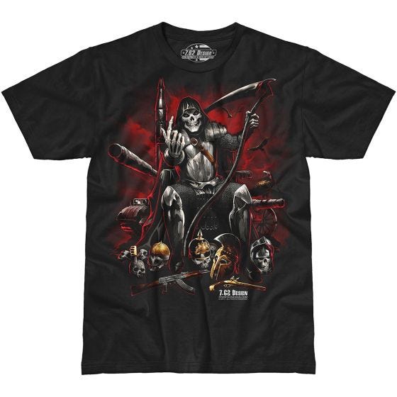 Camiseta 7.62 Design Warlord en negro
