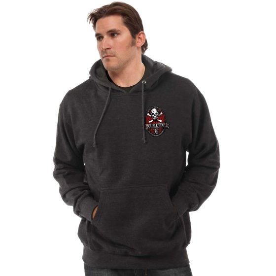Sudadera con capucha 7.62 Design Double Tap en Charcoal