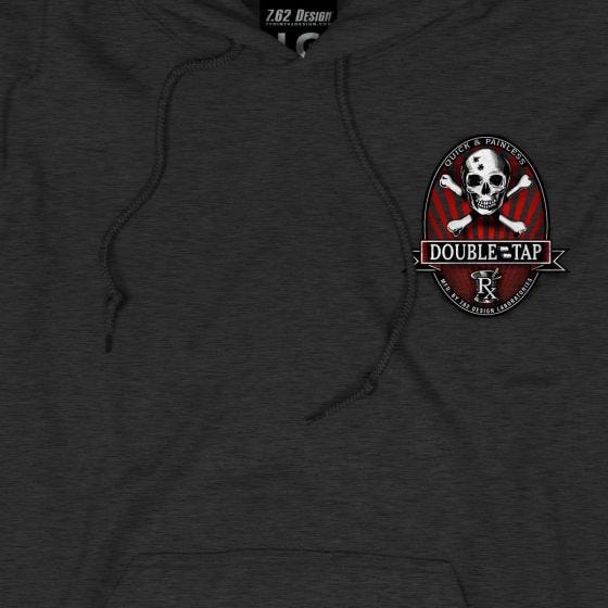 Sudadera con capucha 7.62 Design Double Tap en Charcoal