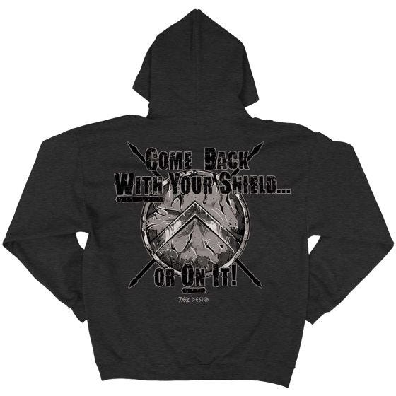 Sudadera con capucha 7.62 Design With Your Shield en Charcoal Heather