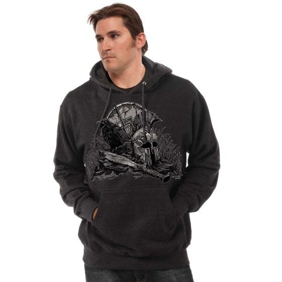 Sudadera con capucha 7.62 Design With Your Shield en Charcoal Heather