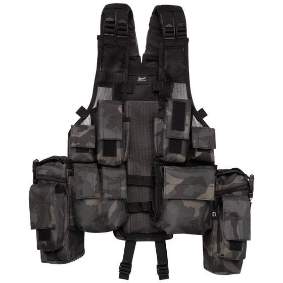 Chaleco táctico Brandit - Dark Camo