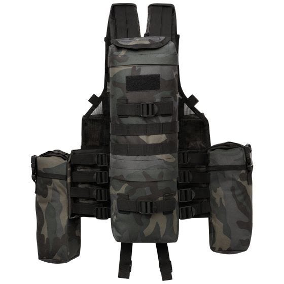 Chaleco táctico Brandit - Dark Camo