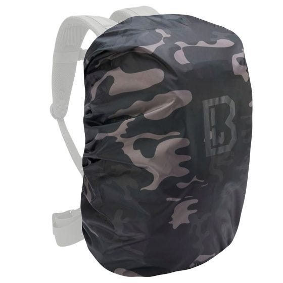 Funda de lluvia para mochila Brandit US Cooper Medium - Dark Camo